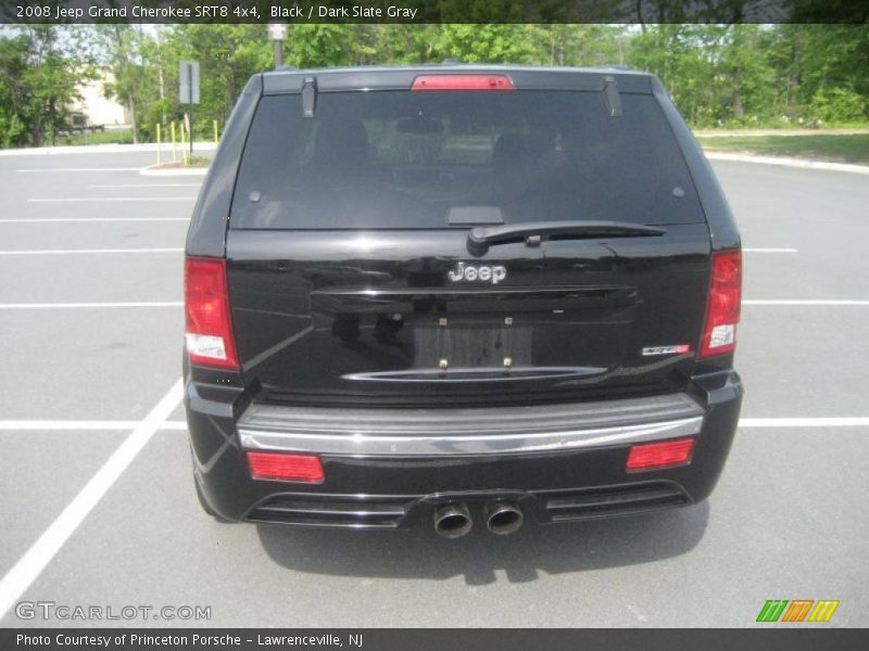 Black / Dark Slate Gray 2008 Jeep Grand Cherokee SRT8 4x4