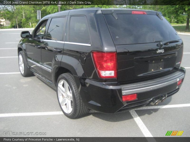 Black / Dark Slate Gray 2008 Jeep Grand Cherokee SRT8 4x4