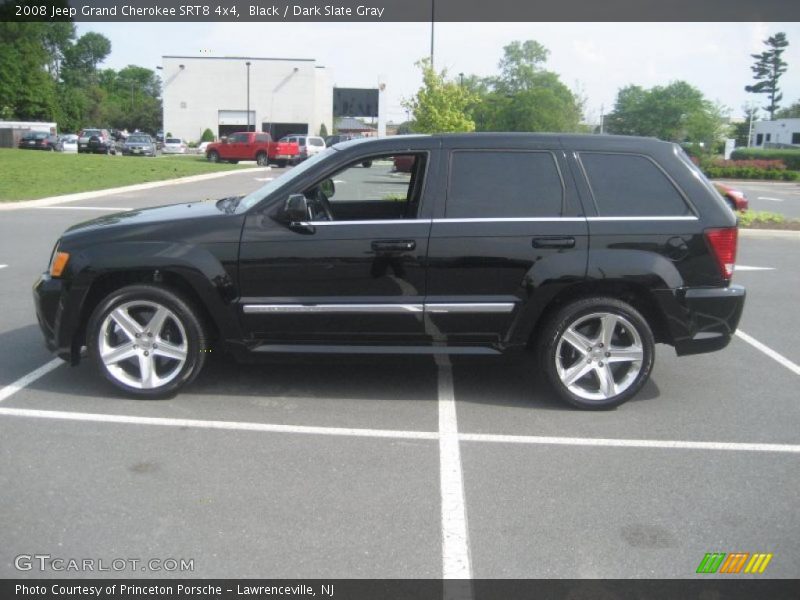 Black / Dark Slate Gray 2008 Jeep Grand Cherokee SRT8 4x4