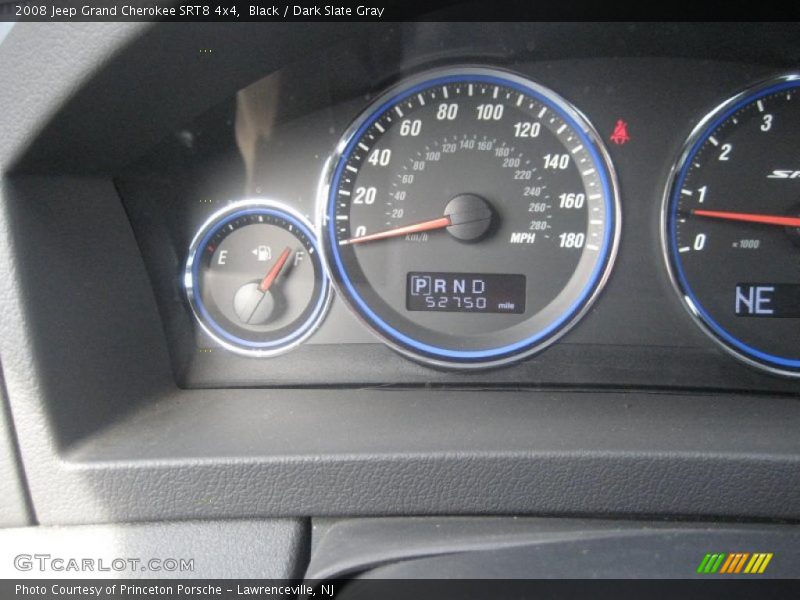 Black / Dark Slate Gray 2008 Jeep Grand Cherokee SRT8 4x4