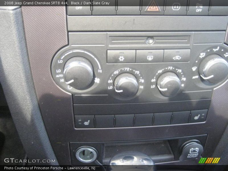 Black / Dark Slate Gray 2008 Jeep Grand Cherokee SRT8 4x4