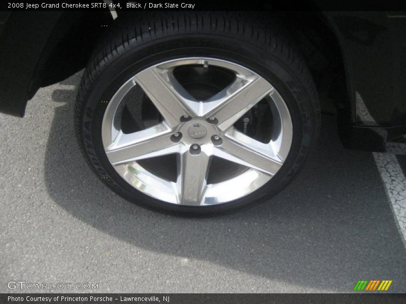 Black / Dark Slate Gray 2008 Jeep Grand Cherokee SRT8 4x4