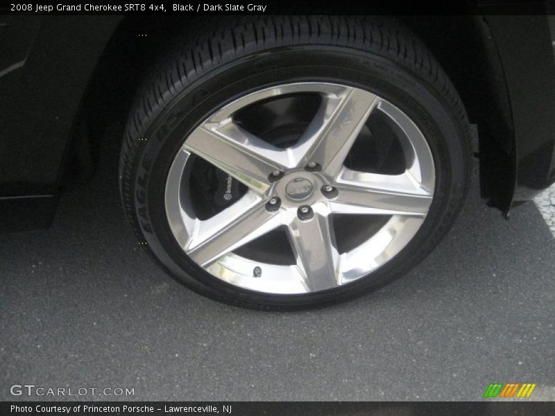 Black / Dark Slate Gray 2008 Jeep Grand Cherokee SRT8 4x4