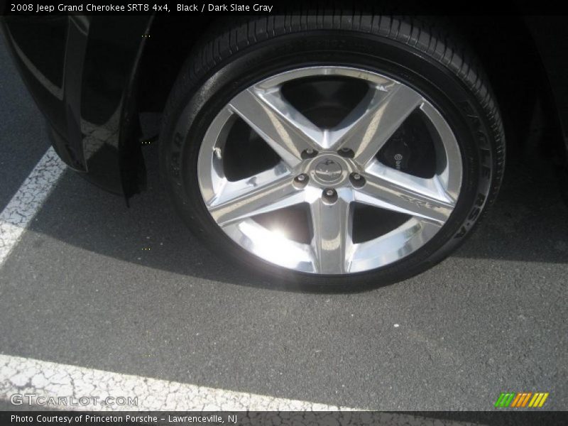 Black / Dark Slate Gray 2008 Jeep Grand Cherokee SRT8 4x4