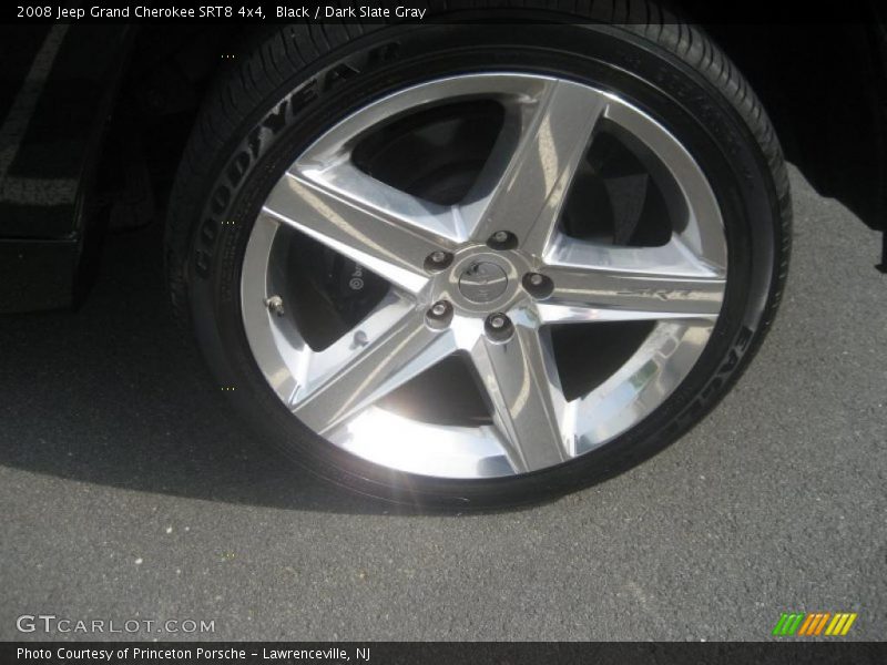 Black / Dark Slate Gray 2008 Jeep Grand Cherokee SRT8 4x4