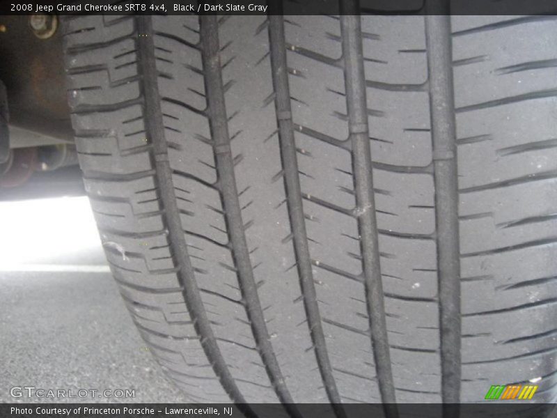 Black / Dark Slate Gray 2008 Jeep Grand Cherokee SRT8 4x4