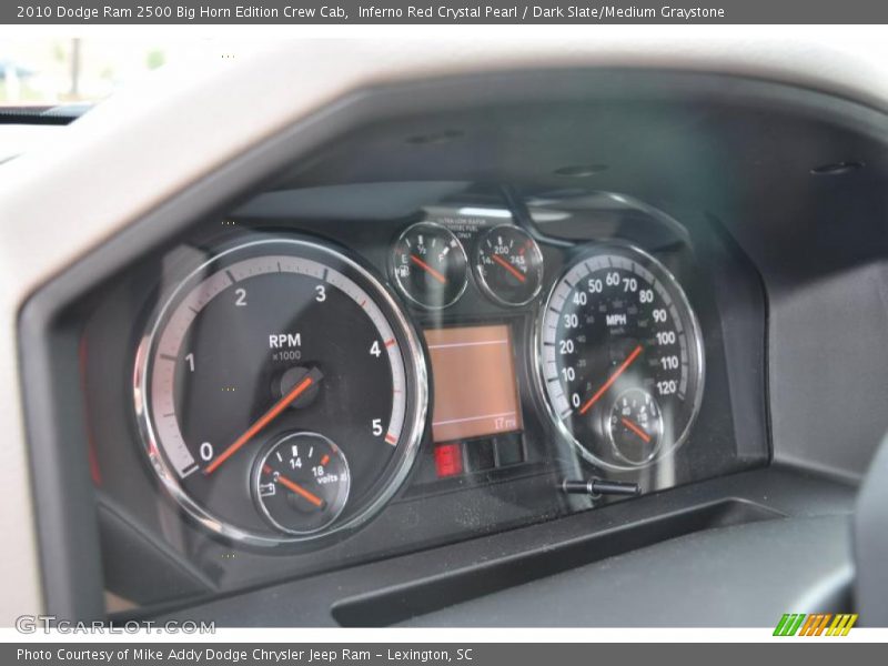 Inferno Red Crystal Pearl / Dark Slate/Medium Graystone 2010 Dodge Ram 2500 Big Horn Edition Crew Cab