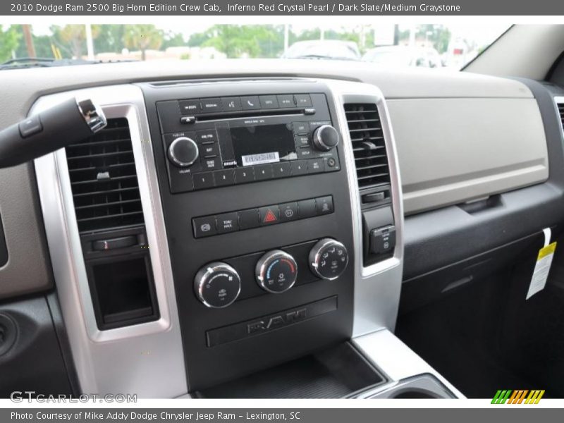 Inferno Red Crystal Pearl / Dark Slate/Medium Graystone 2010 Dodge Ram 2500 Big Horn Edition Crew Cab