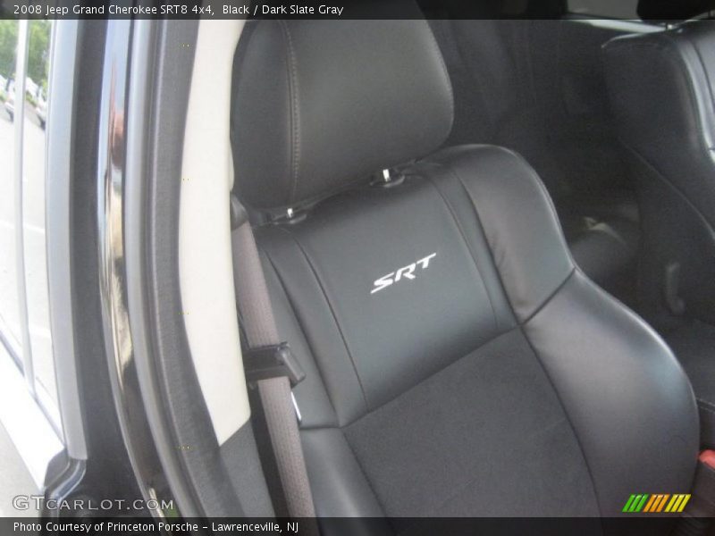 Black / Dark Slate Gray 2008 Jeep Grand Cherokee SRT8 4x4