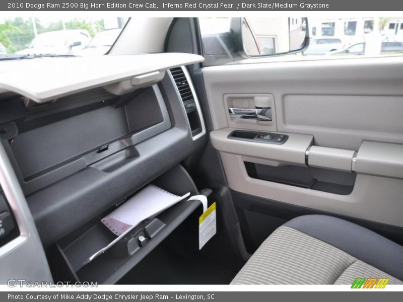 Inferno Red Crystal Pearl / Dark Slate/Medium Graystone 2010 Dodge Ram 2500 Big Horn Edition Crew Cab