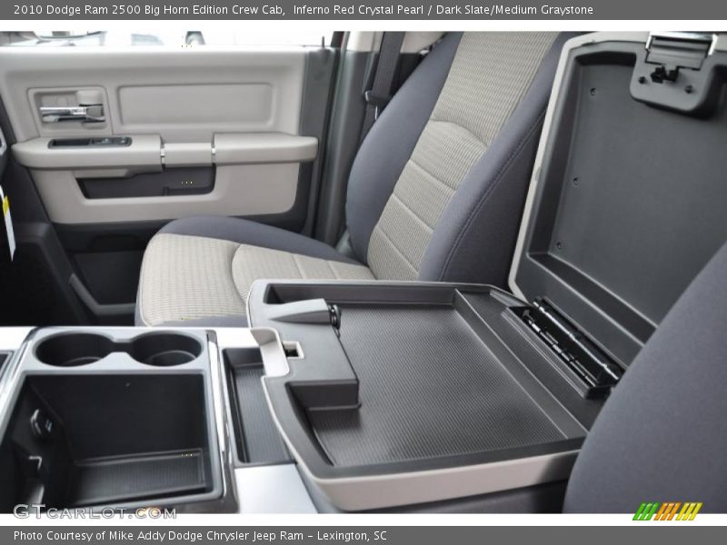 Inferno Red Crystal Pearl / Dark Slate/Medium Graystone 2010 Dodge Ram 2500 Big Horn Edition Crew Cab