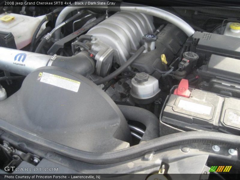 Black / Dark Slate Gray 2008 Jeep Grand Cherokee SRT8 4x4
