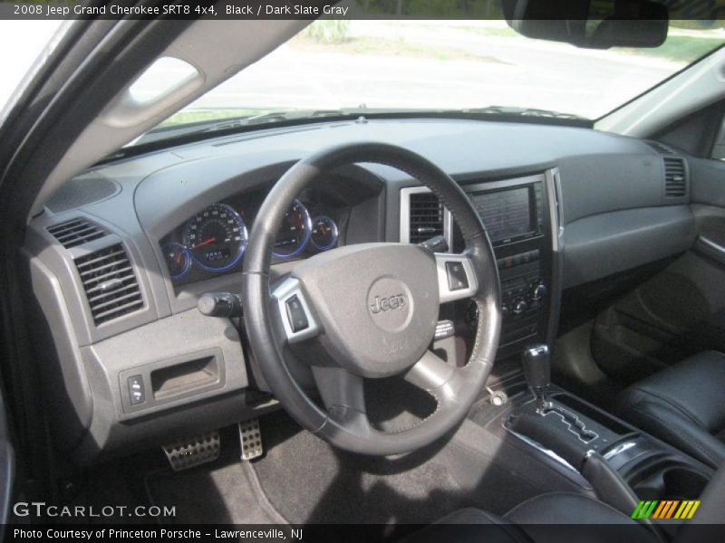 Black / Dark Slate Gray 2008 Jeep Grand Cherokee SRT8 4x4