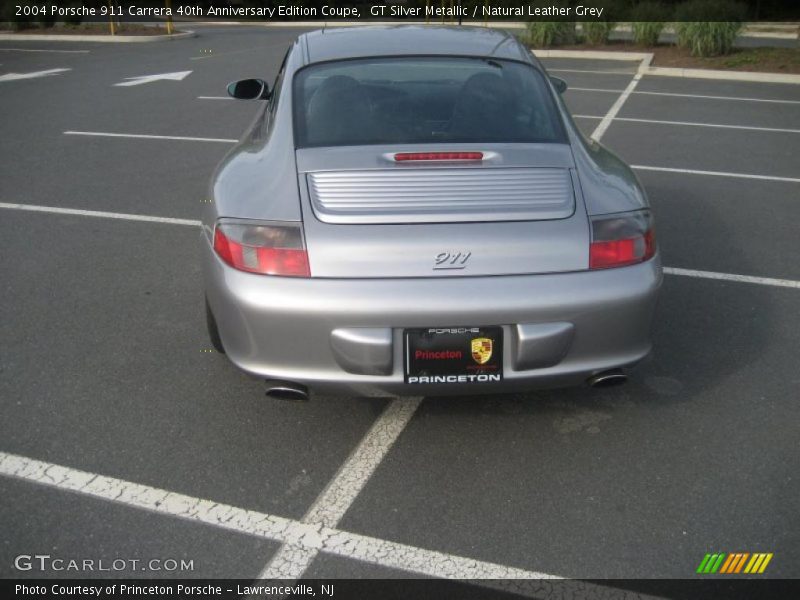GT Silver Metallic / Natural Leather Grey 2004 Porsche 911 Carrera 40th Anniversary Edition Coupe