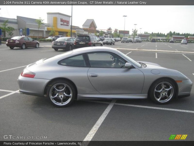 GT Silver Metallic / Natural Leather Grey 2004 Porsche 911 Carrera 40th Anniversary Edition Coupe