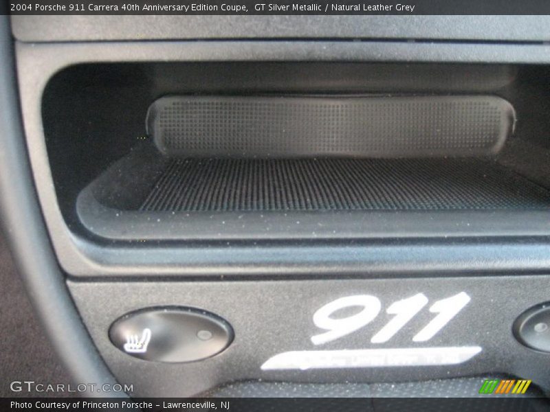 GT Silver Metallic / Natural Leather Grey 2004 Porsche 911 Carrera 40th Anniversary Edition Coupe