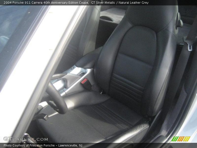 GT Silver Metallic / Natural Leather Grey 2004 Porsche 911 Carrera 40th Anniversary Edition Coupe