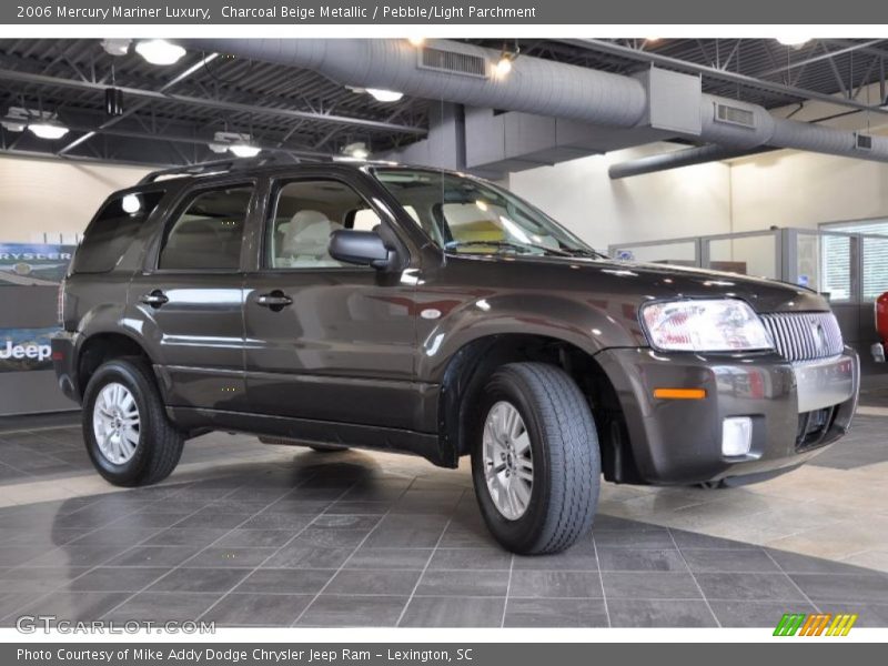 Charcoal Beige Metallic / Pebble/Light Parchment 2006 Mercury Mariner Luxury