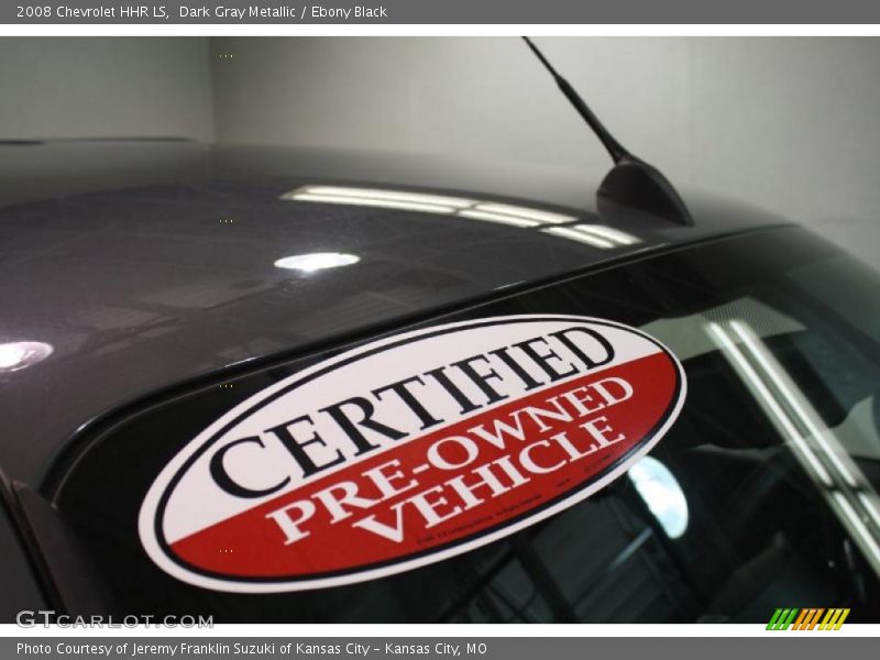 Dark Gray Metallic / Ebony Black 2008 Chevrolet HHR LS