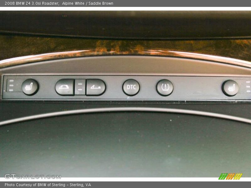 Alpine White / Saddle Brown 2008 BMW Z4 3.0si Roadster
