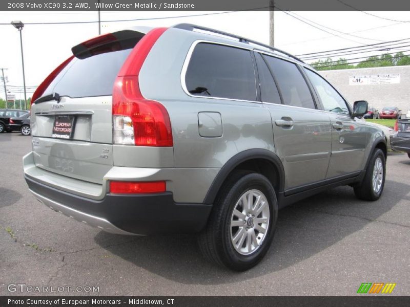 Willow Green Metallic / Sandstone 2008 Volvo XC90 3.2 AWD