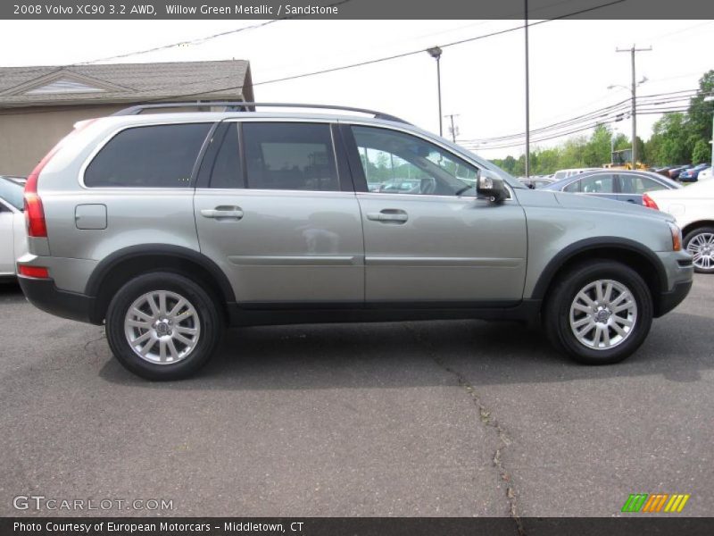 Willow Green Metallic / Sandstone 2008 Volvo XC90 3.2 AWD