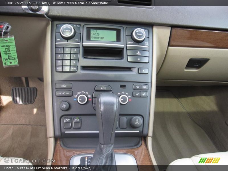 Willow Green Metallic / Sandstone 2008 Volvo XC90 3.2 AWD