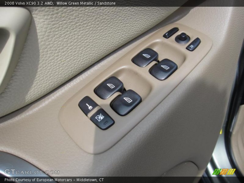 Willow Green Metallic / Sandstone 2008 Volvo XC90 3.2 AWD
