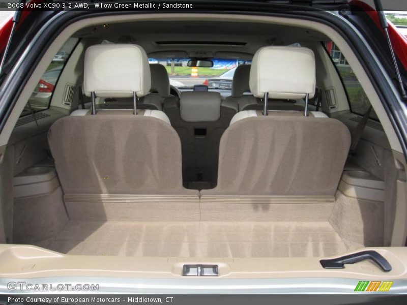 Willow Green Metallic / Sandstone 2008 Volvo XC90 3.2 AWD