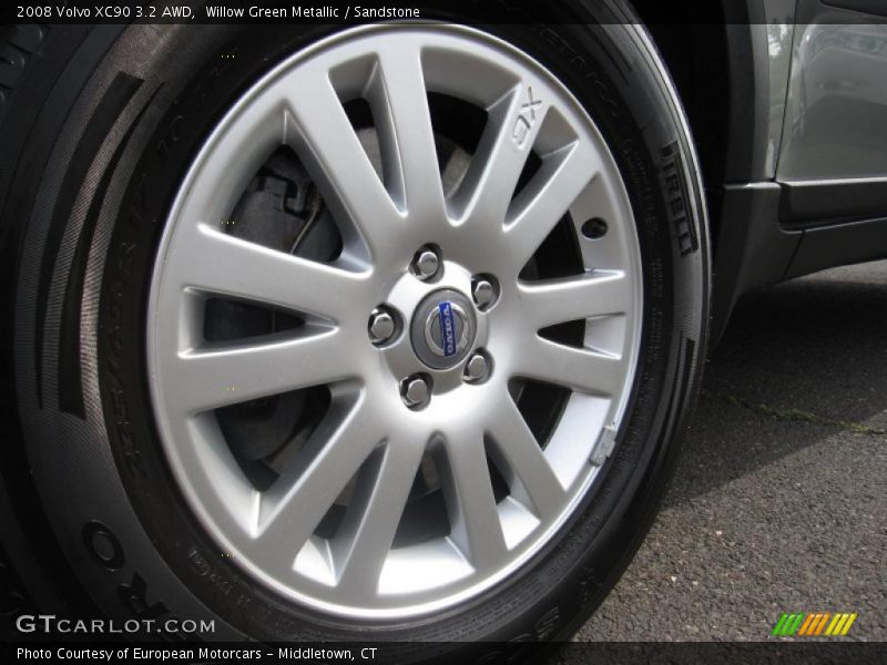 Willow Green Metallic / Sandstone 2008 Volvo XC90 3.2 AWD