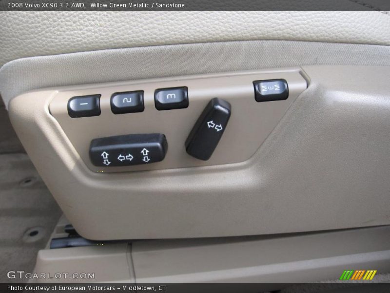 Willow Green Metallic / Sandstone 2008 Volvo XC90 3.2 AWD