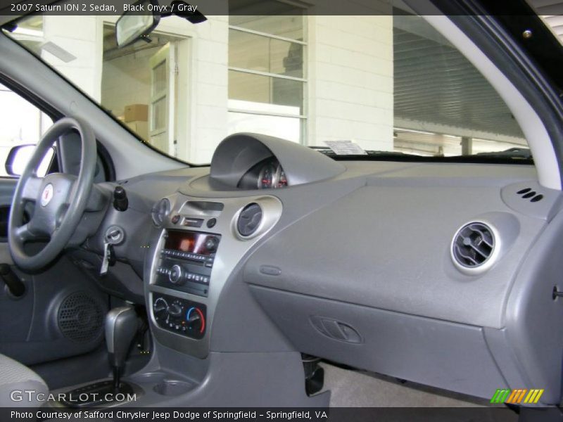 Black Onyx / Gray 2007 Saturn ION 2 Sedan