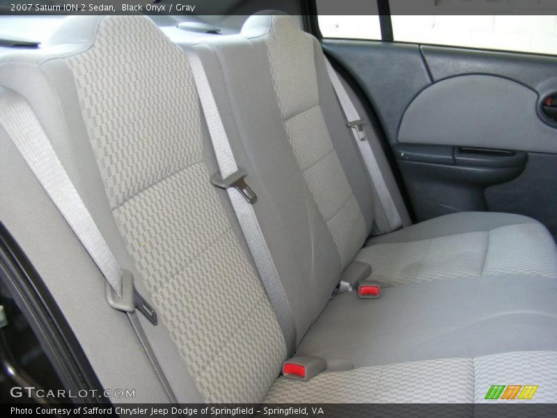 Black Onyx / Gray 2007 Saturn ION 2 Sedan