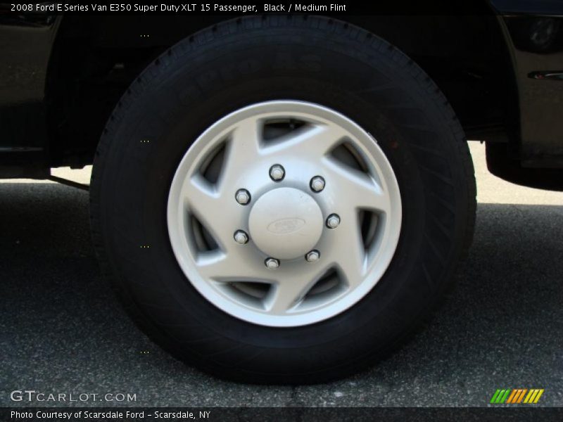 Black / Medium Flint 2008 Ford E Series Van E350 Super Duty XLT 15 Passenger