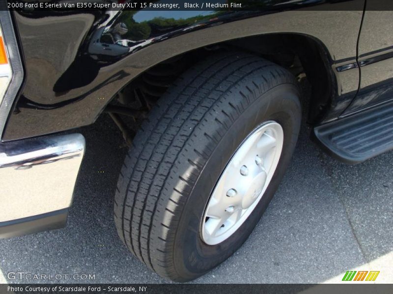 Black / Medium Flint 2008 Ford E Series Van E350 Super Duty XLT 15 Passenger