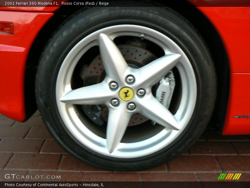 Rosso Corsa (Red) / Beige 2001 Ferrari 360 Modena F1