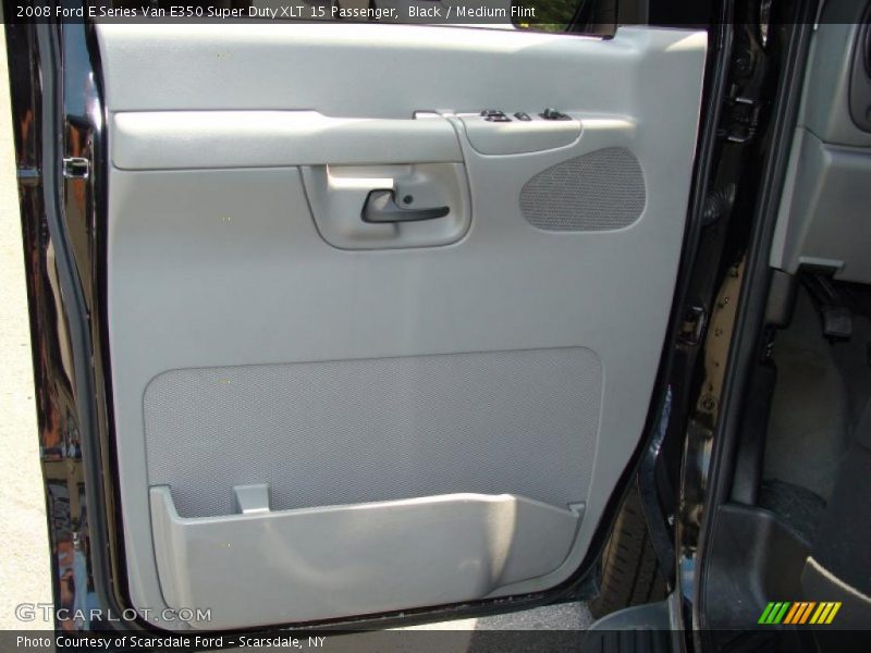 Black / Medium Flint 2008 Ford E Series Van E350 Super Duty XLT 15 Passenger