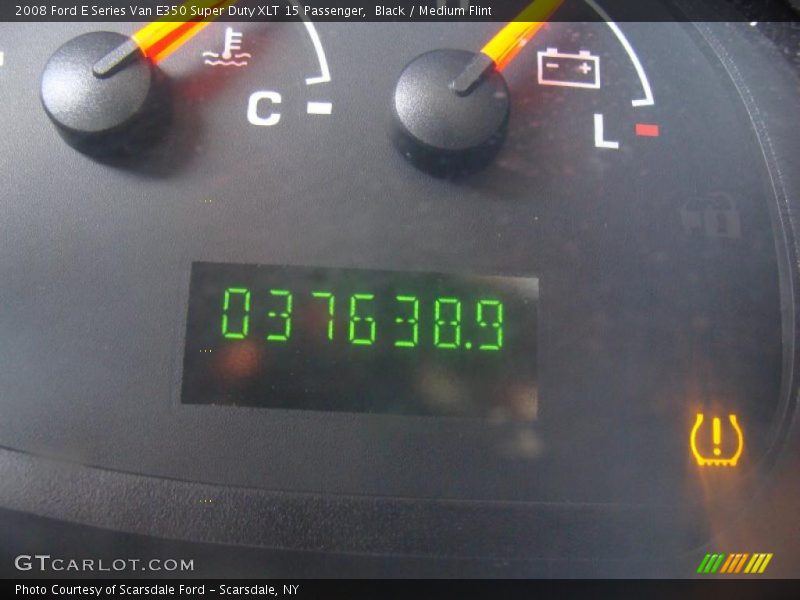 Black / Medium Flint 2008 Ford E Series Van E350 Super Duty XLT 15 Passenger