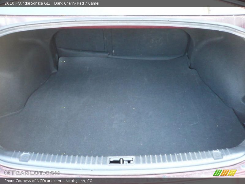 Dark Cherry Red / Camel 2010 Hyundai Sonata GLS