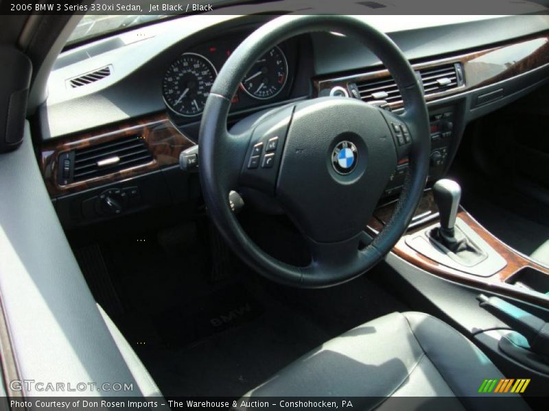 Jet Black / Black 2006 BMW 3 Series 330xi Sedan