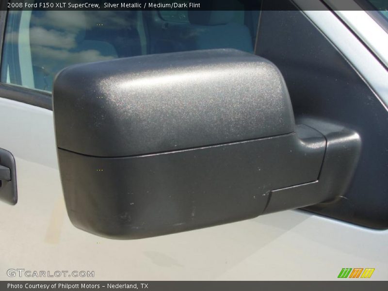 Silver Metallic / Medium/Dark Flint 2008 Ford F150 XLT SuperCrew