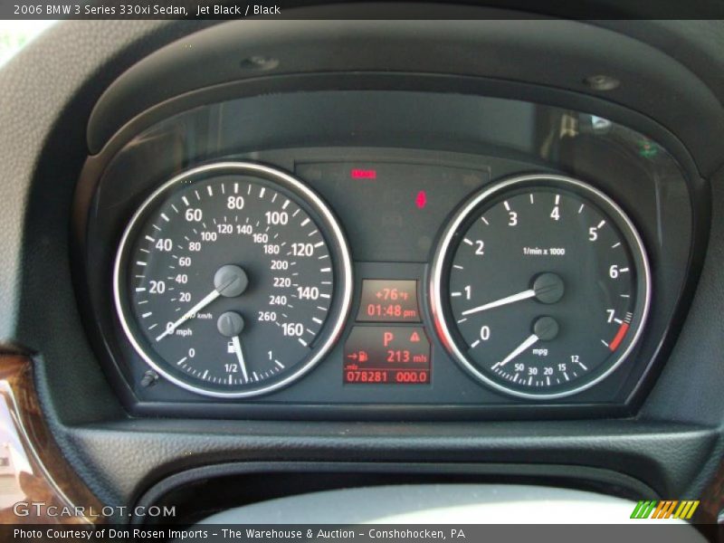 Jet Black / Black 2006 BMW 3 Series 330xi Sedan