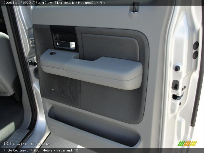 Silver Metallic / Medium/Dark Flint 2008 Ford F150 XLT SuperCrew
