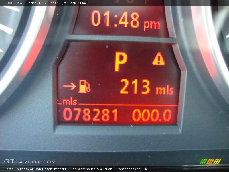Jet Black / Black 2006 BMW 3 Series 330xi Sedan