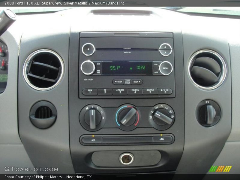 Silver Metallic / Medium/Dark Flint 2008 Ford F150 XLT SuperCrew