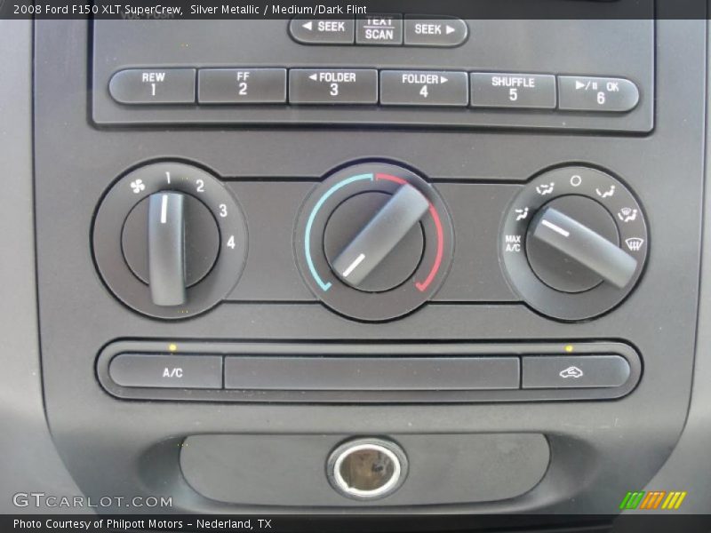 Silver Metallic / Medium/Dark Flint 2008 Ford F150 XLT SuperCrew