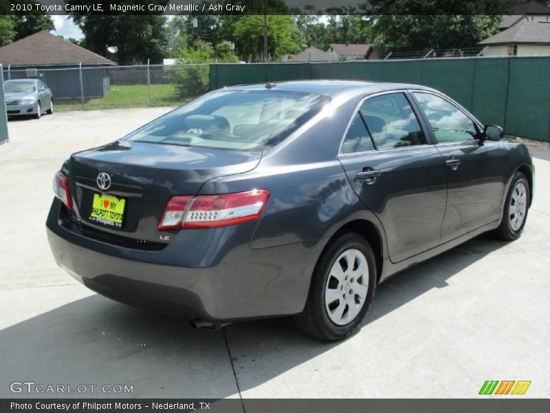 Magnetic Gray Metallic / Ash Gray 2010 Toyota Camry LE