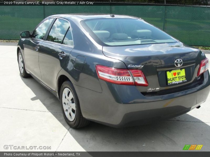 Magnetic Gray Metallic / Ash Gray 2010 Toyota Camry LE