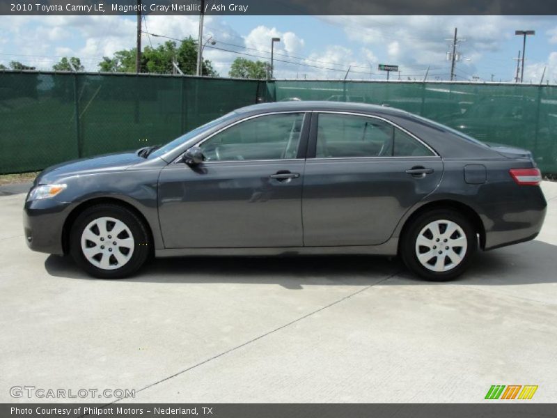 Magnetic Gray Metallic / Ash Gray 2010 Toyota Camry LE