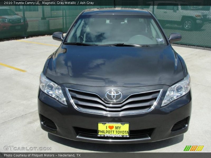 Magnetic Gray Metallic / Ash Gray 2010 Toyota Camry LE